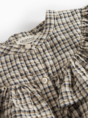 Marmar Pilot Navy Check Dalina Dress