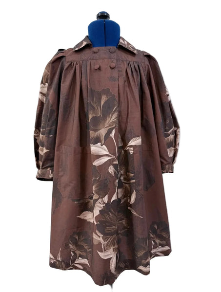 Olivia Rohde Brown floral Dress