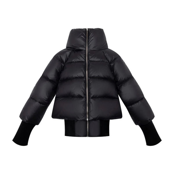 Ellabee Black Darcy Down Bomber Coat