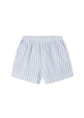 MarMar Surf Blue Stripe Tage Pinon Shorts Set