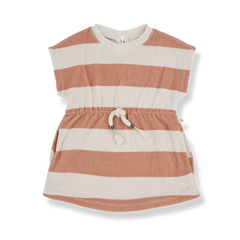 1 + In The Family Coral Ilaria Terry Dress