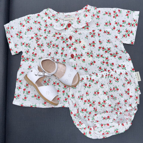 Piupiuchick Red Floral Set