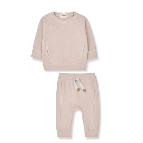 1 + IN THE FAMILY NUDE FITZ AXEL SWEATER SET