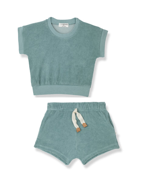 1 + IN THE FAMILY BIANCA NOLITA SHARK TERRY SET
