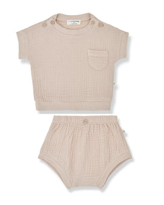 1 + IN THE FAMILY DANIELE EMMA NUDE (PINK) SET