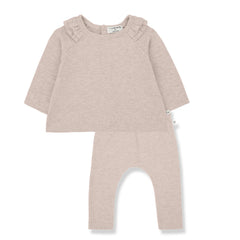 1 + In The Family Brigitte Pam Nude T-Shirt Legging Set