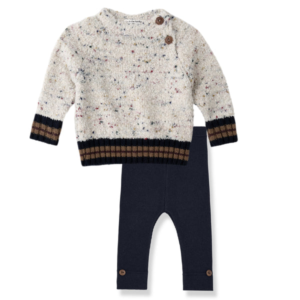 1 + In The Family Ander Rice Sina Sweater Legging Set