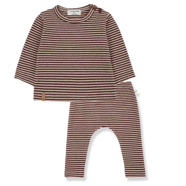 1 + In The Family Olaf Pia Melanzana T-Shirt Legging Set