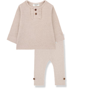 1 + In The Family Greta Sina Nude T-Shirt Legging Set