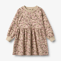 Wheat Soft Sand Flowers Dorthea Dress