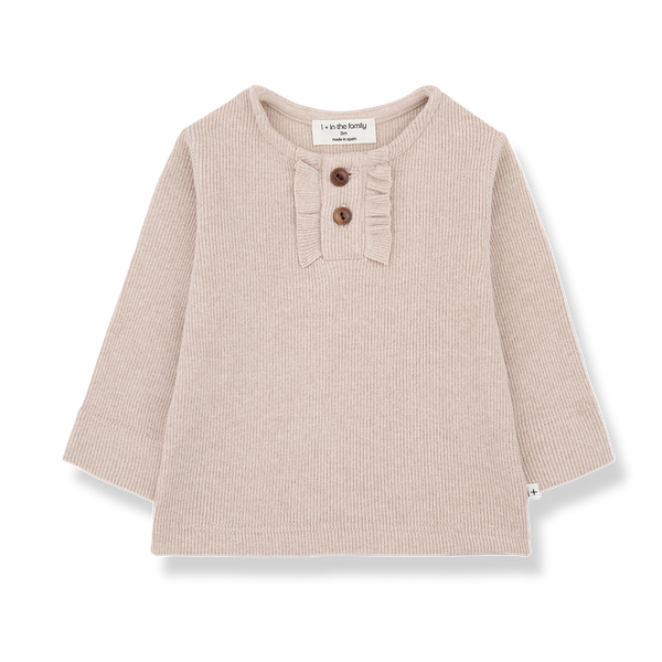 1 + In The Family Greta Sina Nude T-Shirt Legging Set