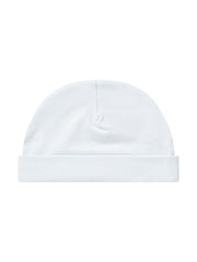 Marmar Light Blue Mélange Footie & Hat Set