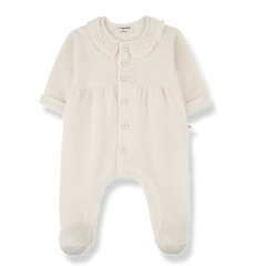 1 + In The Family Helen Ecru Footie