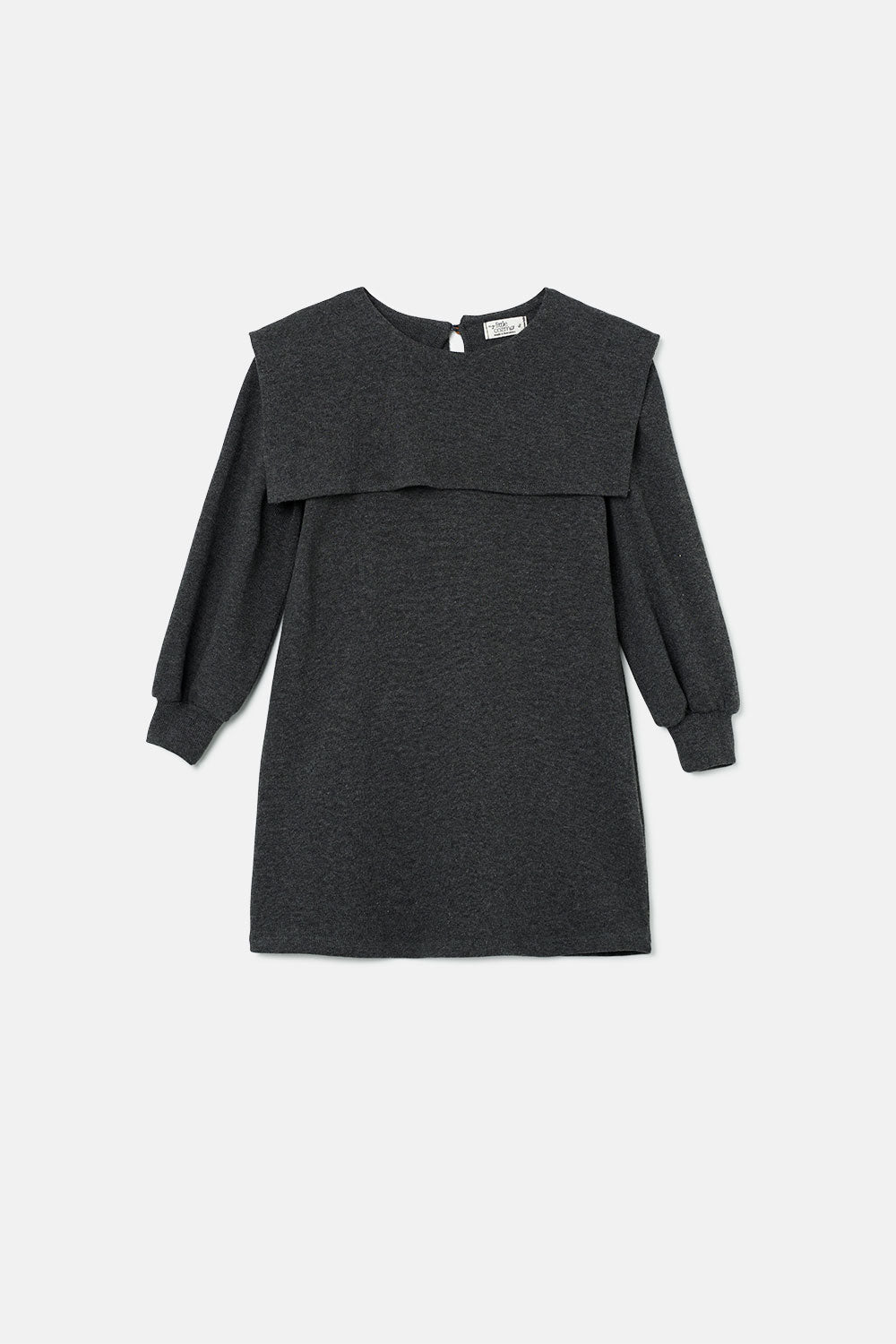 MY LITTLE COZMO DARK GREY ANASTASIA DRESS BellaKidsNY MY LITTLE COZMO DARK GREY ANASTASIA DRESS BellaKidsNY