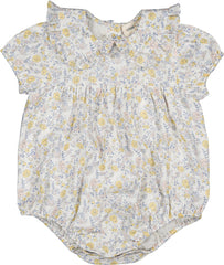 Louis Louise Off White Romantic Flower Poupette Romper