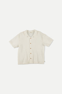 MY LITTLE COZMO SOFT GAUZE IVORY PABLO TOP