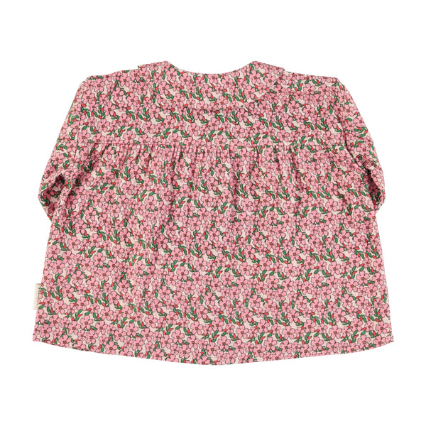 Peter Pan Picot Blouse - Light Pink main image 0