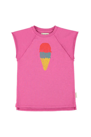 Piupiuchick Fuchsia Ice Cream Dress
