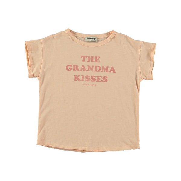 TOCOTO VINTAGE PINK GRANDMA KISSES T-SHIRT