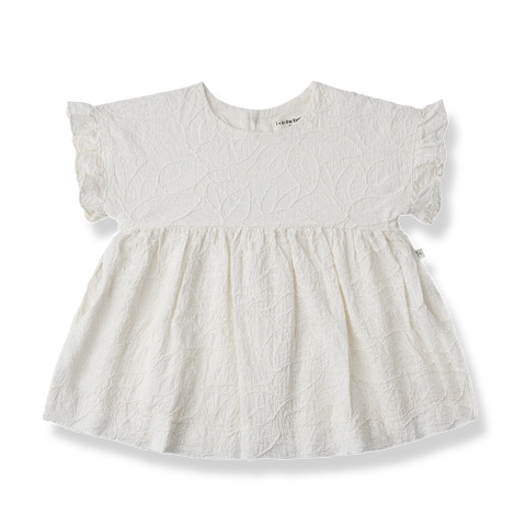 1 + In The Family Off-White Satuna Dress