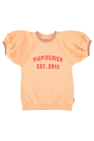Piupiuchick Peach Sweatshirt Dress