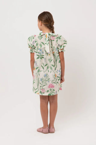 Piccola Ludo Smock Garden floral dress
