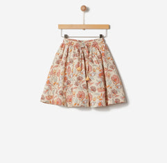 YELL-OH JACQUARD FLORAL SKIRT