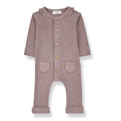 1 + IN THE FAMILY MAUVE MARIE GIRLY ONESIE