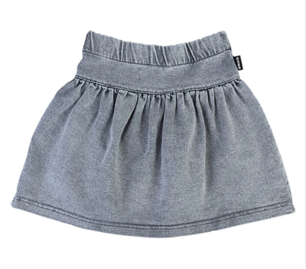 MINIKID VINTAGE GREY DENIM SKIRT