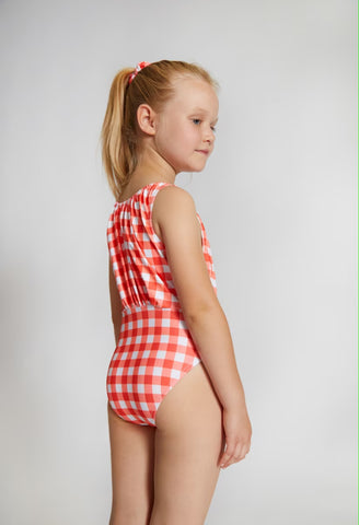 SUNCRACY PLAIDS BARI SWIMSUIT
