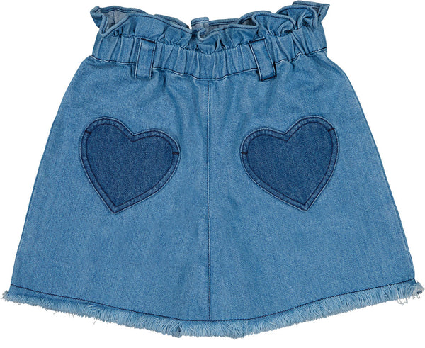 Louis Louise Blue Skirt School Long