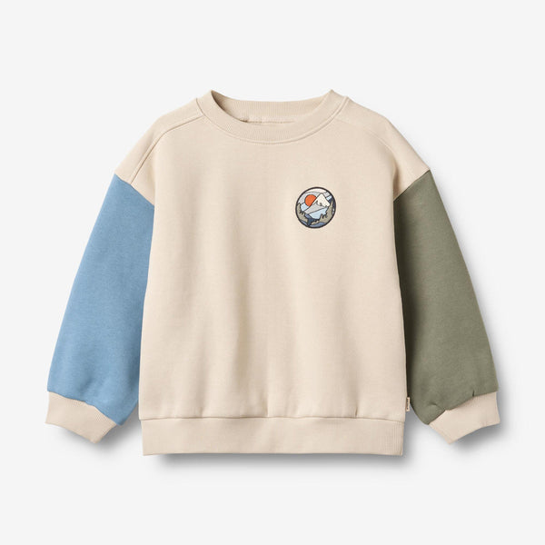 Wheat Off-White Badge Elliot Sweatshirt