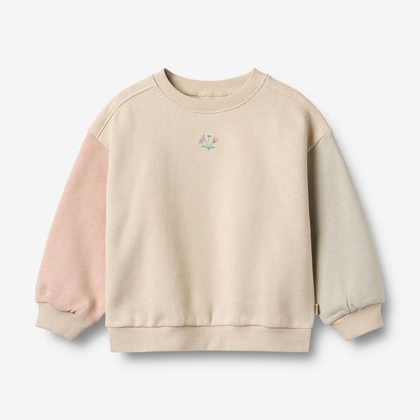 Wheat Off-White Elliot Embroidery Sweatshirt