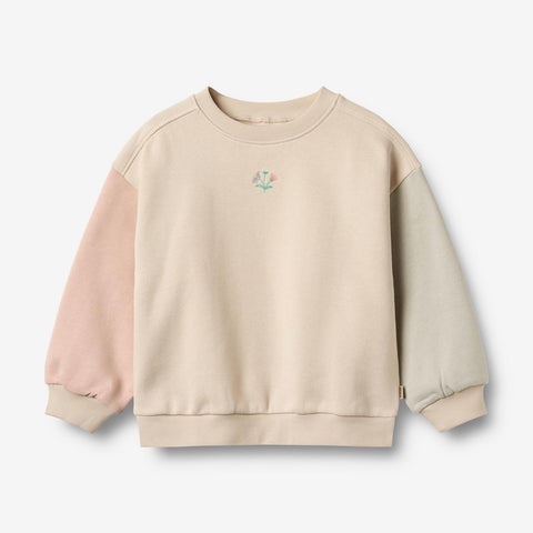 Wheat Off-White Elliot Embroidery Sweatshirt