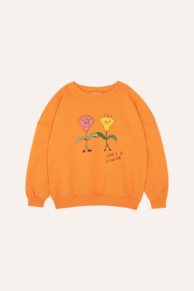 THE CAMPAMENTO ORANGE LOVE IS IN THE AIR SWEATSHIRT
