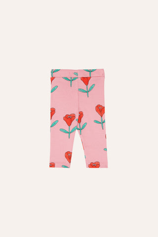 THE CAMPAMENTO PINK TULIPS ALLOVER BABY SET