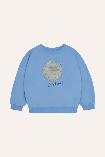 The Campamento Blue It's TIme Oversized Sweatshirt