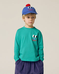Campamento Green Smiling Face Sweatshirt
