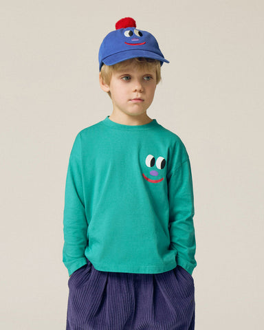 Campamento Green Smiling Face Sweatshirt