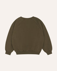 The Campamento Green Big Smiling Face Sweatshirt
