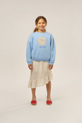 The Campamento Blue It's TIme Oversized Sweatshirt