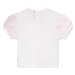 BILLIEBLUSH FLOWER GRAPHIC TSHIRT W/ TERRY FLOWER SHORTS