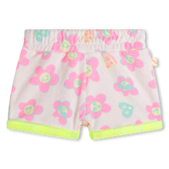BILLIEBLUSH FLOWER GRAPHIC TSHIRT W/ TERRY FLOWER SHORTS