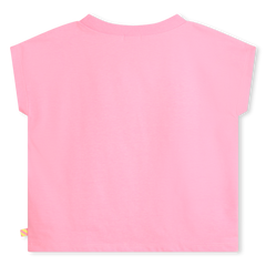 BILLIEBLUSH PINK SS TSHIRT WITH ICE CREAM TRUCK GRAPHICS