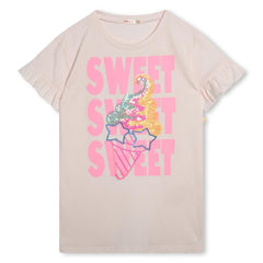 BILLIEBLUSH "SWEET SWEET SWEET ICE CREAM" TSHIRT DRESS