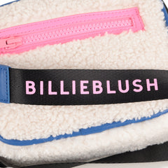 Billieblush Ivory Faux Shearling Purse