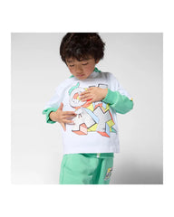 Billieblush White Okay T-Shirt