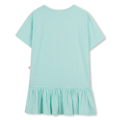 Billieblush Turquoise Ruffle Hem Dress