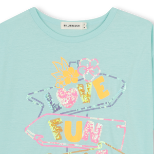 Billieblush Turquoise Ruffle Hem Dress