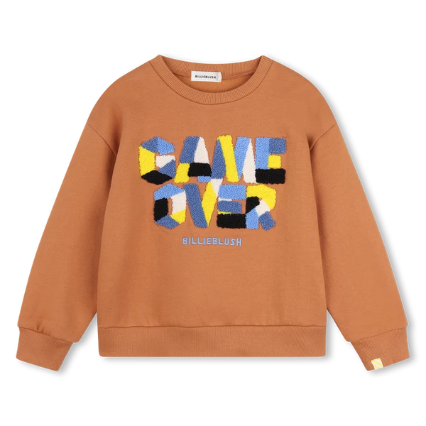 Billieblush Hazel Game Over Graphic Crewneck Sweatshirt